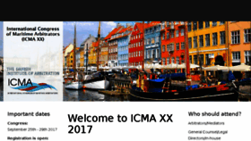 What Icma2017copenhagen.org website looked like in 2017 (6 years ago)