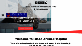 What Islandanimalhospital.com website looked like in 2017 (6 years ago)