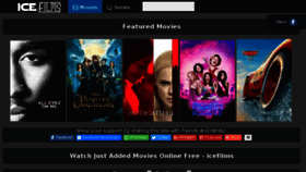 What Icefilms.ws website looked like in 2017 (6 years ago)