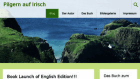 What Irish-pilgrim.com website looked like in 2017 (6 years ago)