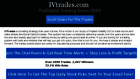 What Ivtrades.com website looked like in 2017 (6 years ago)