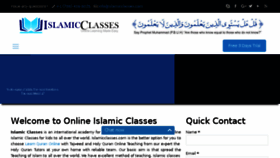 What Islamiccourses.com website looked like in 2017 (6 years ago)