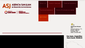What Inversionessanjuan.gov.ar website looked like in 2017 (6 years ago)