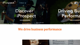 What Iprospect.me website looked like in 2017 (6 years ago)