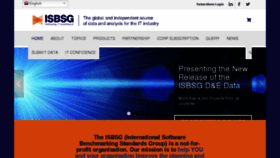 What Isbsg.org website looked like in 2017 (6 years ago)