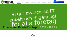 What Iosoft.se website looked like in 2017 (6 years ago)