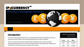 What Ip2currency.com website looked like in 2017 (6 years ago)