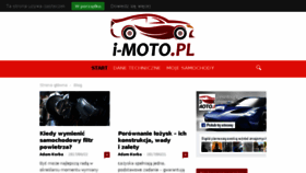 What I-moto.pl website looked like in 2017 (6 years ago)