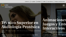 What Isepceu.es website looked like in 2017 (6 years ago)