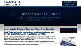 What Idassetlabels.co.uk website looked like in 2017 (6 years ago)