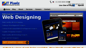 What Itpixelz.com website looked like in 2017 (6 years ago)