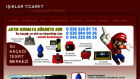 What Isiklarticaret.com website looked like in 2017 (6 years ago)