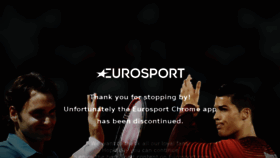 What I.eurosport.com website looked like in 2017 (6 years ago)