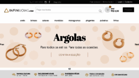 What Infinijoias.com.br website looked like in 2017 (6 years ago)