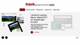 What Ifabrik.de website looked like in 2017 (6 years ago)
