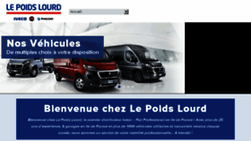 What Iveco-lepoidslourd.fr website looked like in 2017 (6 years ago)