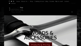 What Imperialswords.com website looked like in 2017 (6 years ago)