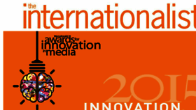 What Internationalist-awards.com website looked like in 2017 (6 years ago)