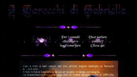 What Itarocchidigabriella.it website looked like in 2017 (6 years ago)