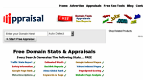 What Ippraisal.com website looked like in 2017 (6 years ago)