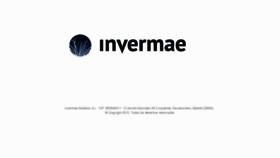 What Invermae.com website looked like in 2017 (6 years ago)