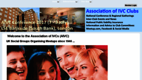 What Ivc.org.uk website looked like in 2017 (6 years ago)
