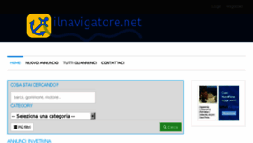 What Ilnavigatore.net website looked like in 2017 (6 years ago)