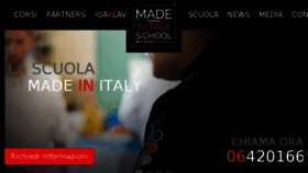 What Italiangeniusacademy.com website looked like in 2017 (6 years ago)