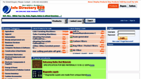 What Infodirectory.in website looked like in 2017 (6 years ago)