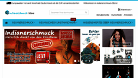 What Indianerschmuck-store.de website looked like in 2017 (6 years ago)