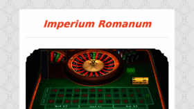What Imperium-romanum.it website looked like in 2017 (6 years ago)