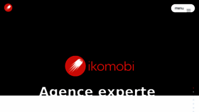 What Ikomobi.com website looked like in 2017 (6 years ago)