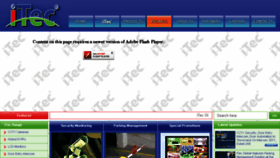 What Itecglobal.com website looked like in 2017 (6 years ago)