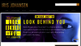 What Irisjohansen.com website looked like in 2017 (6 years ago)