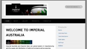 What Imperialware.com.au website looked like in 2017 (6 years ago)