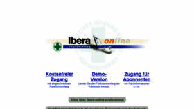 What Ibera-online.de website looked like in 2017 (6 years ago)