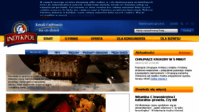What Indykpol.pl website looked like in 2017 (9 years ago)