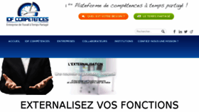 What Idfcompetences.fr website looked like in 2017 (7 years ago)