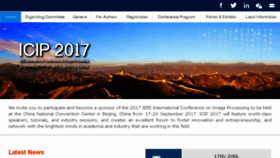 What Ieeeicip.org website looked like in 2017 (6 years ago)
