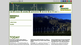 What Iberdrolarenewables.us website looked like in 2017 (6 years ago)