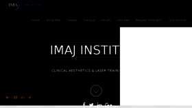 What Imajschool.org website looked like in 2017 (6 years ago)