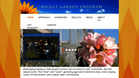 What Insightgardenprogram.org website looked like in 2017 (6 years ago)