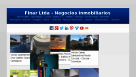 What Inmobiliariafinar.com website looked like in 2017 (6 years ago)