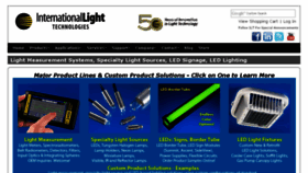 What Intl-lighttech.com website looked like in 2017 (6 years ago)