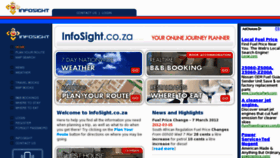 What Infosight.co.za website looked like in 2017 (6 years ago)