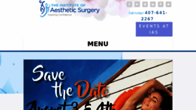 What Instituteofaestheticsurgery.com website looked like in 2017 (6 years ago)