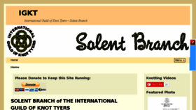What Igkt-solent.co.uk website looked like in 2017 (6 years ago)