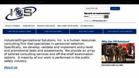 What Iosolutions.com website looked like in 2017 (6 years ago)