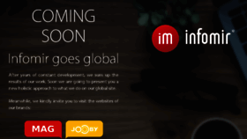 What Infomir.com website looked like in 2017 (6 years ago)