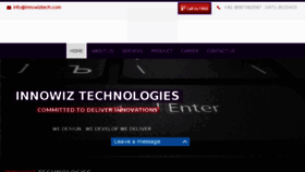 What Innowiztech.com website looked like in 2017 (6 years ago)